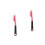 2Pièces Spatule À Crème Rose Silicone Durable Pour Décorer Gâteaux 4