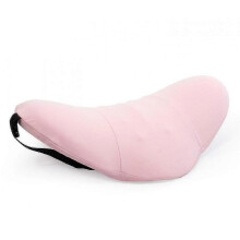 Lendenkissen mit Memory-Schaum-Rückenstütze (rosa)