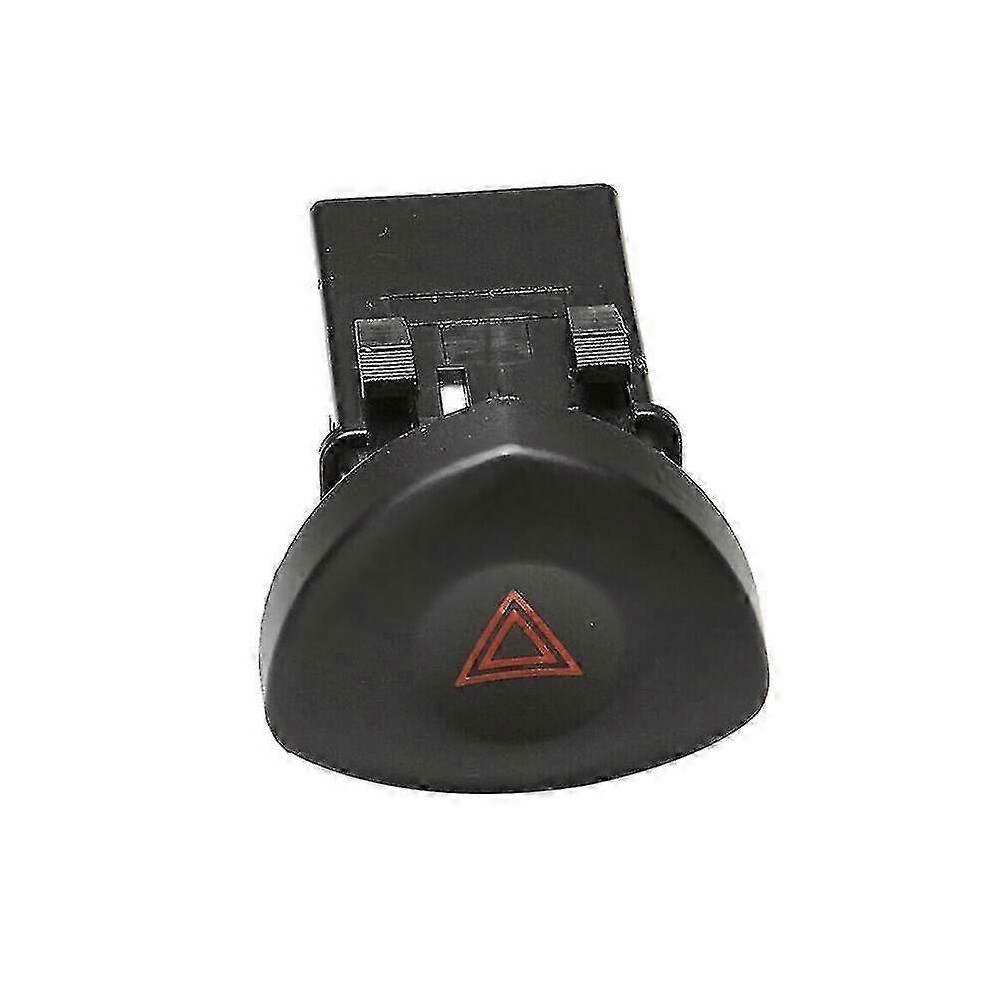 Hazard Warning Switch Compatible With Vauxhall Opel Corsa C Astra H 1998-2010 Plastic Button Replacement Part Light/Black 6901508412279