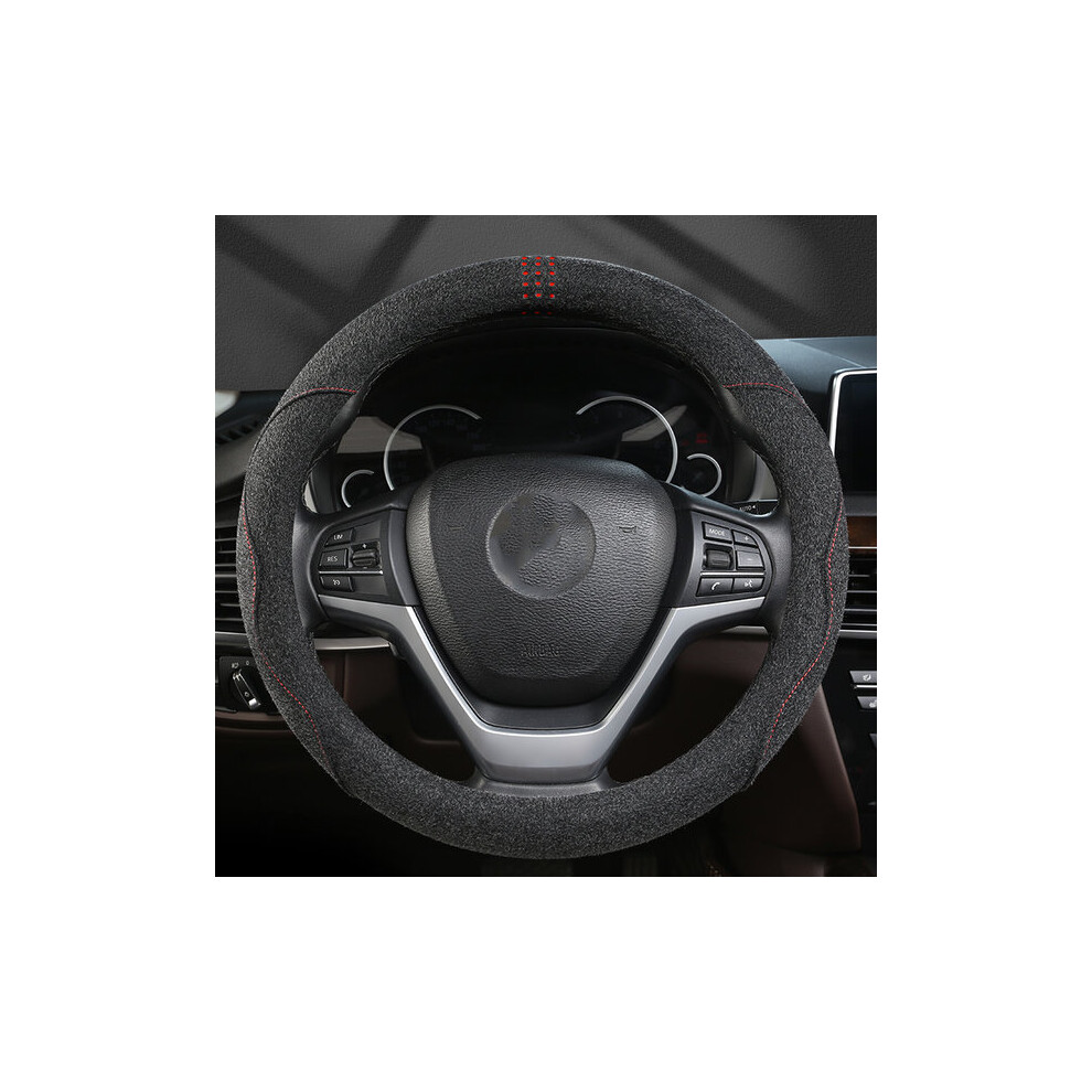 Universal Car Steering Wheel Cover Compatible With Most Vehicles, Anti-Slip Synthetic Leather, All-Season Driving Grip Comfort 6901508376571