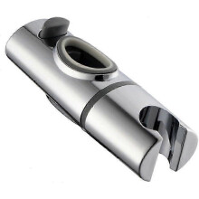 Duschhalterung, Duschstangengleiter, Ersatz-Handbrausehalterung für ovale Gleitstange, höhenverstellbarer Brausehalter an der Schiene