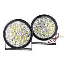 LED-dagrijverlichting compatibel met Vauxhall, Ford en Volkswagen, 18W witte mistlampen, universeel compatibel met 12V-voertuigen.