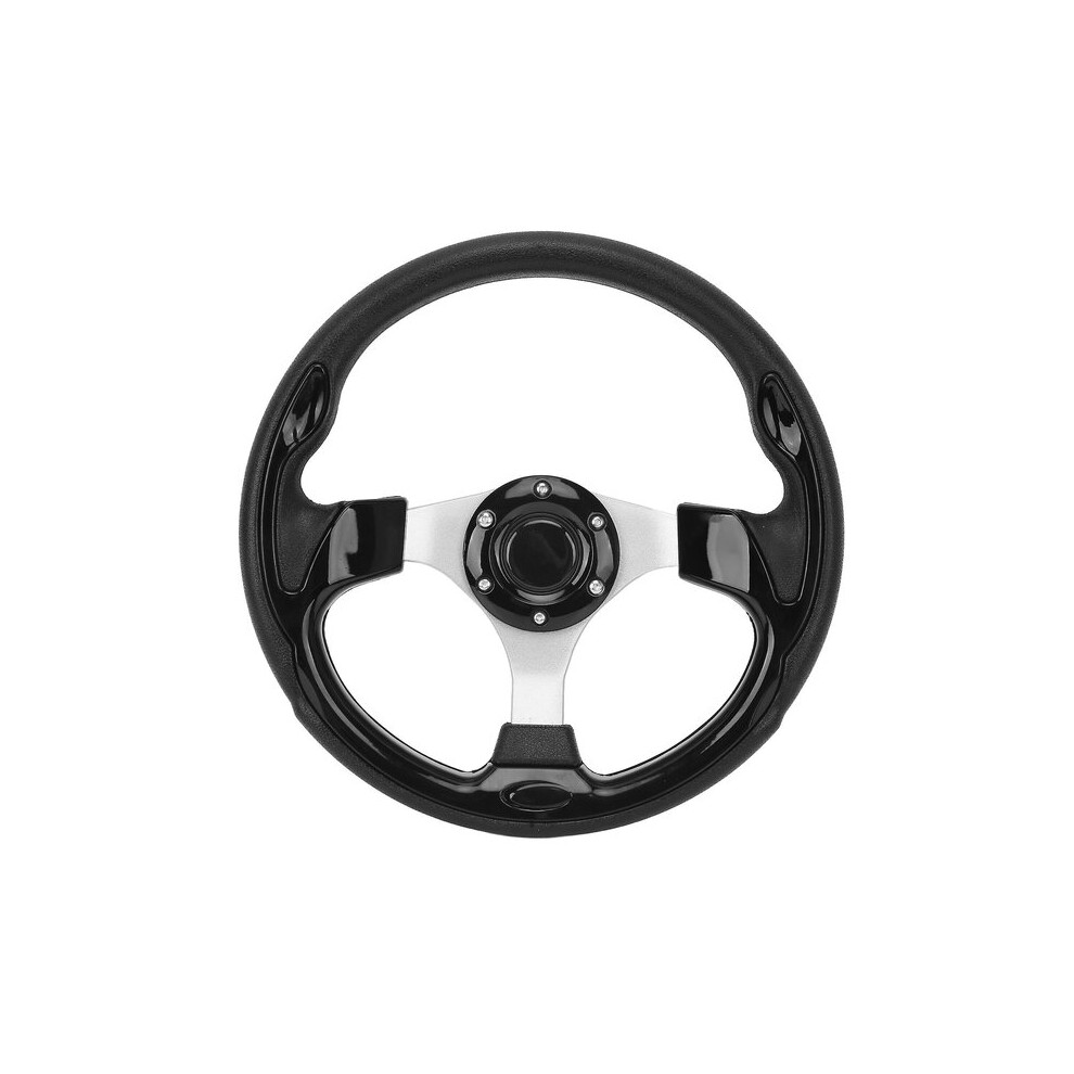 Car Steering Wheel 330Mm Compatible With Universal Fit Smooth Surface Racing Style For Stable Control 6901508397620