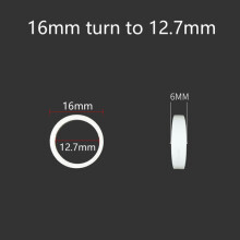 Adaptateur pour meuleuse d'angle, jeu de 6 bagues de réduction de diamètre en plastique, compatible avec les meules de 16 à 32 mm