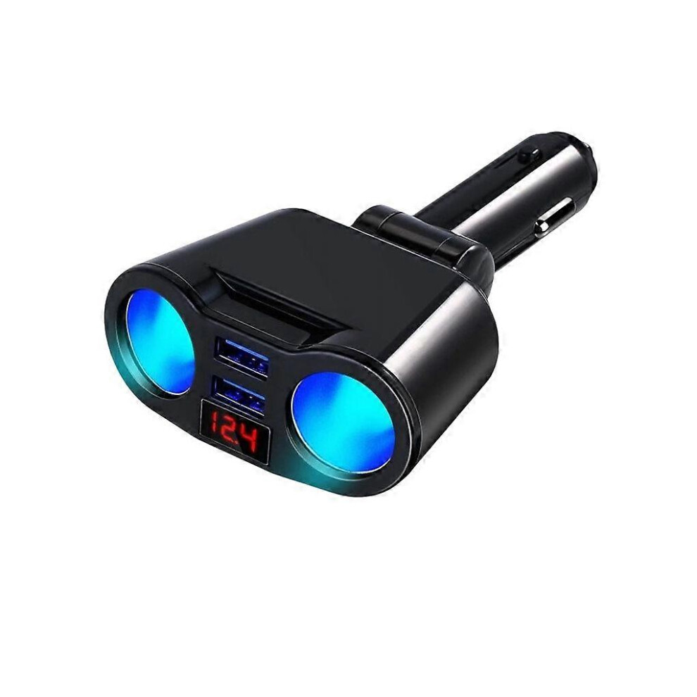Car Charger Compatible With Volkswagen Bmw Ford, Dual Usb 3.1A With Voltage Display Temperature Control 6901508416864