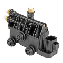 Luchtveringventielblok compatibel met Land Rover LR3 LR4 Sport, ABS-solenoïdeventieleenheid, directe vervanging voor RVH500060