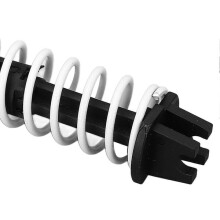 Molla di ritorno del pedale della frizione compatibile con Peugeot 307, 206, 207, 408 e 308, in ABS e lega di alluminio.