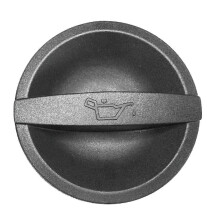 Öleinfülldeckel passend für Volvo XC60, V60, S60 und XC90, aus ABS, schwarz, Ersatzteil für den Motorraum