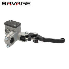 Voorrem cilinder compatibel met YAMAHA YZ65 YZ80 YZ125 YZ250 YZ450, CNC aluminium, verstelbare hendel afstand
