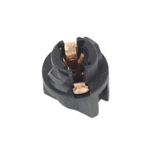 T5 Lamp Holder 10-Pack, Compatible with Car Dashboard Instrument Cluster, 12V-24V Black Socket, Twist Lock Installation