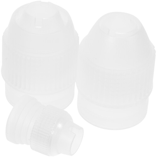 3St Transparenta Kopplingar För Spritspåsar I Hållbar PP Plast 2