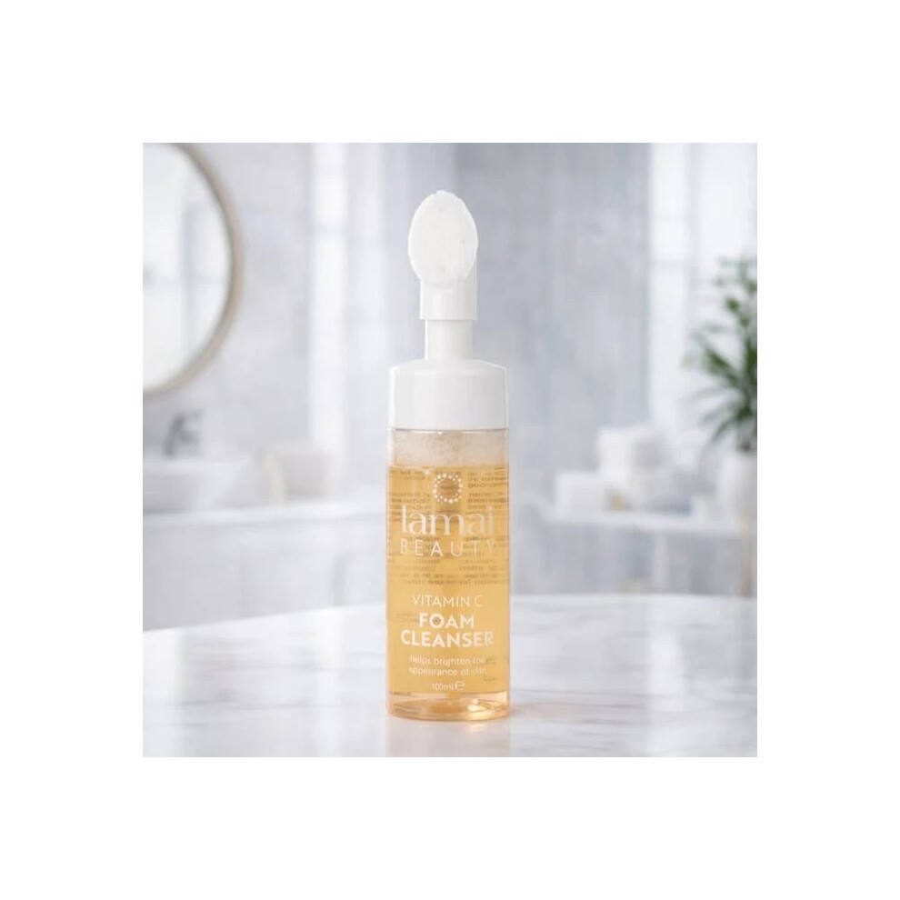 Lamai Beauty Vitamin C Foam Cleanser with Brush 100ml