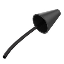 Car Smoke Leak Detector Compatible with All Automotive Smoke Testers, Large Plastic Cone for Exhaust and Intake Pipe Leak Testing