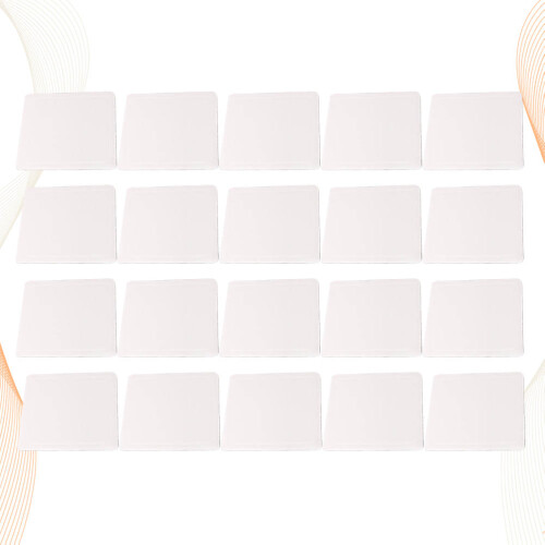 20 Unidades Base Quadrada Em Papelão Para Bolo 6 Polegadas Branco 2