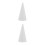 2 Unidades Cones De Espuma Para Decoração De Bolos E Artísticos 7