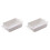 2Pièces Plateau Four En Céramique Blanc Design Créatif Et Durable 2