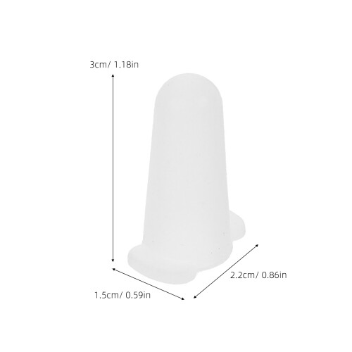 4Pièces Housses Silicone Pour Buses Décoration Gâteau Blanche 1