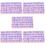 330Pcs Sky-Blue Cookie Press Stamps Durable PP Mold for Home Baking 8