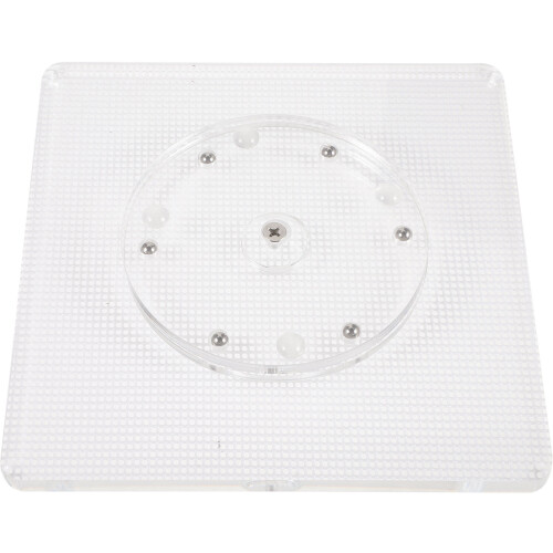 Raindrops  Spinning Cake Cupcake Turntable Clear Cookie Decorating 1