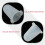 4Pièces Housses Silicone Pour Buses Décoration Gâteau Blanche 8