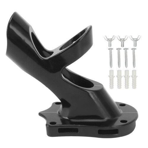 Adjustable 45 Aluminum Flag Bracket, Rustproof, Black, 164g 2