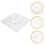 Raindrops  Spinning Cake Cupcake Turntable Clear Cookie Decorating 3