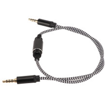 Cavo Audio Stereo da 3,5 mm, 19,7 pollici, senza perdita di qualità, per telefoni e registratori