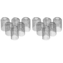 Gutter Guard Corrosion-Resistant Aluminium Waterproof Anti-Clogging 12 Pack for Downspout Pipe Leaf Debris Protection