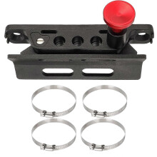 Support pour extincteur de véhicule, goupille de sécurité à dégagement rapide, fixation réglable, support robuste en aluminium