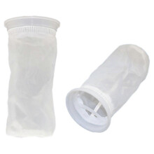 Wassertankfilter, kompatibel mit IBC-Containern, 200 Mikron Feinmaschensieb, 2er-Pack, wiederverwendbare Nylonabdeckung zur Regenwassernutzung