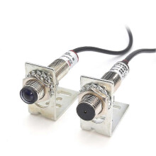 Photoelectric Sensor with 3mm Laser Beam for Assembly Line, NPN Type, 0.3-20m Sensing Distance, DC 6-36V