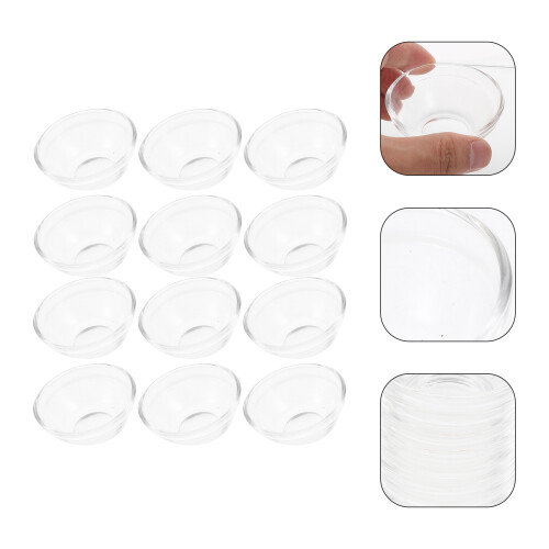 12Pcs Multifunktionella Glasmat Skålar För Hemmet 2