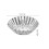 25Pcs Aluminiumlegering Äggostegformar Mini Tårtplåtar För Bakning 2