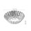 25Pcs Aluminiumlegering Äggostegformar Mini Tårtplåtar För Bakning 3