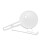 4Sets Handheld Plastic Cake Decorating Funnels White for Home Baking 6