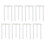 8Ensembles Tiges Supports Blancs Pour Gâteaux Multicouches Stables 2