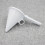 4Sets Handheld Plastic Cake Decorating Funnels White for Home Baking 8