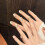 (3245 Short Round, S) 3D Cat Eye False Nails, 10pcs Short Round 3