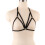 Sexy Adjustable Hollow Harness Bra - Black 2