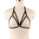 Sexy Adjustable Hollow Harness Bra - Black 3