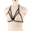 Sexy Adjustable Hollow Harness Bra - Black 4
