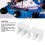 2PCS Badminton Racquet Load Spreader Plastic Protector for Manual Stringing Machines 5