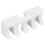 2PCS Badminton Racquet Load Spreader Plastic Protector for Manual Stringing Machines 16