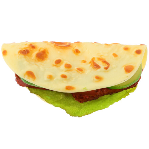2Pièces Décor Pancake Factice Multi-Usage En PVC Design Réaliste 2