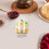 2Pcs Transparent Glass Pudding Jars Eggshell Design for Home Use 8