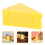 5Pièces Ornements Fromage Simulation Décor Maison Jaune Résine 2