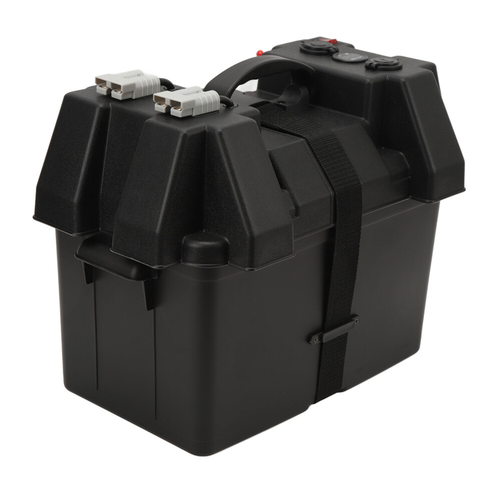 Battery Box With Usb 5V 1A 2.1A 12V 20A Cigarette 7806371616917