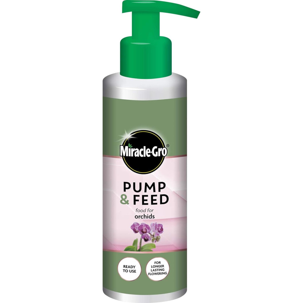Miracle-Gro Pump & Feed Orchid 200Ml - Specialist Food For Longer Lasting Blooms