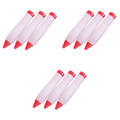 3Pièces Stylo Décoratif Silicone Pour Gâteaux Et Cupcakes Multicolore 1