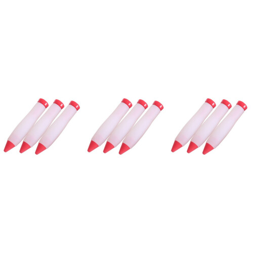 3Pièces Stylo Décoratif Silicone Pour Gâteaux Et Cupcakes Multicolore 2
